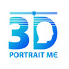 C3D-3d-portrait-me-logo-with-brand